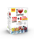 Maxi formato I Love Coffee con 170 cialde di caffè e 5 tisane in cialda omaggio