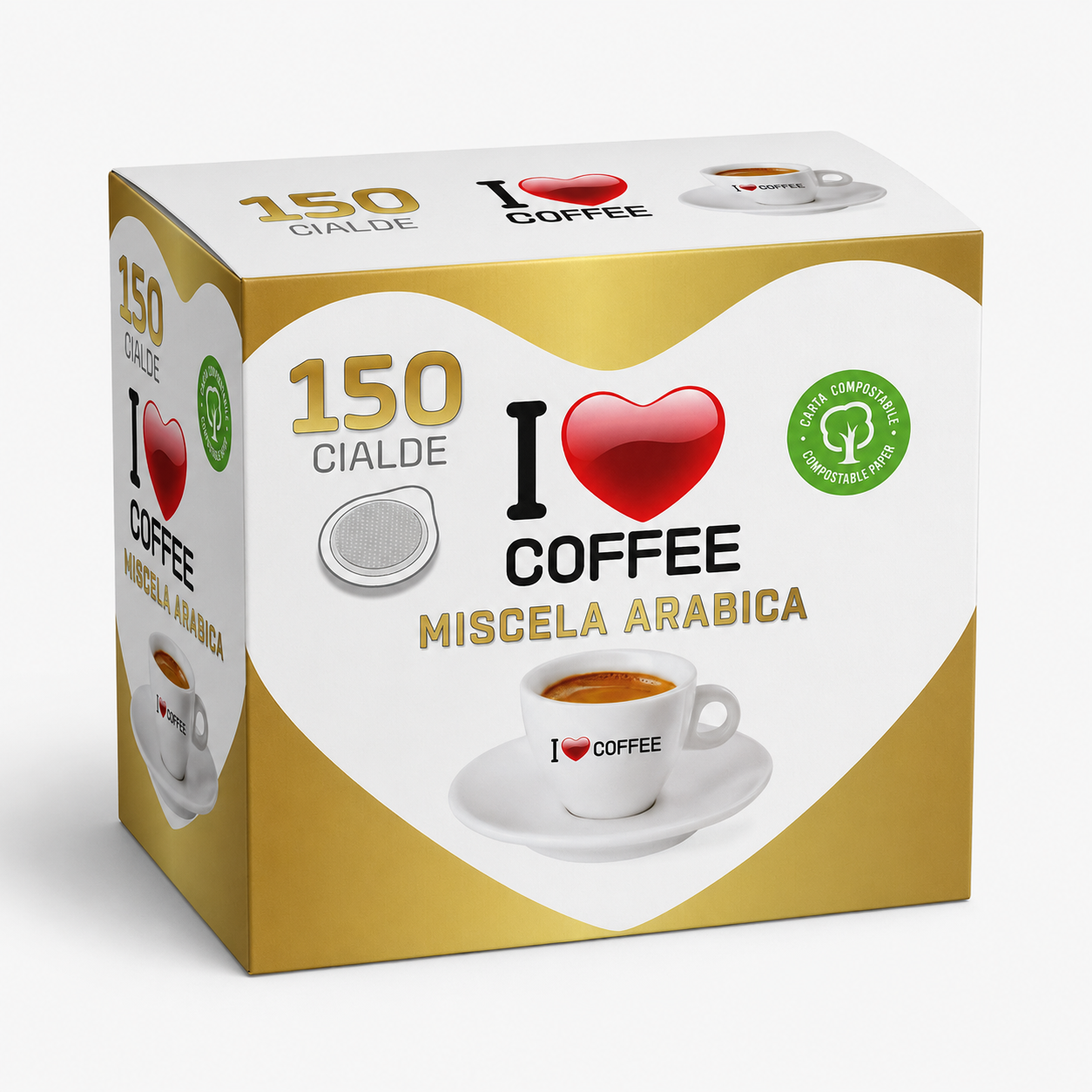 Cialde I love Coffee Arabica