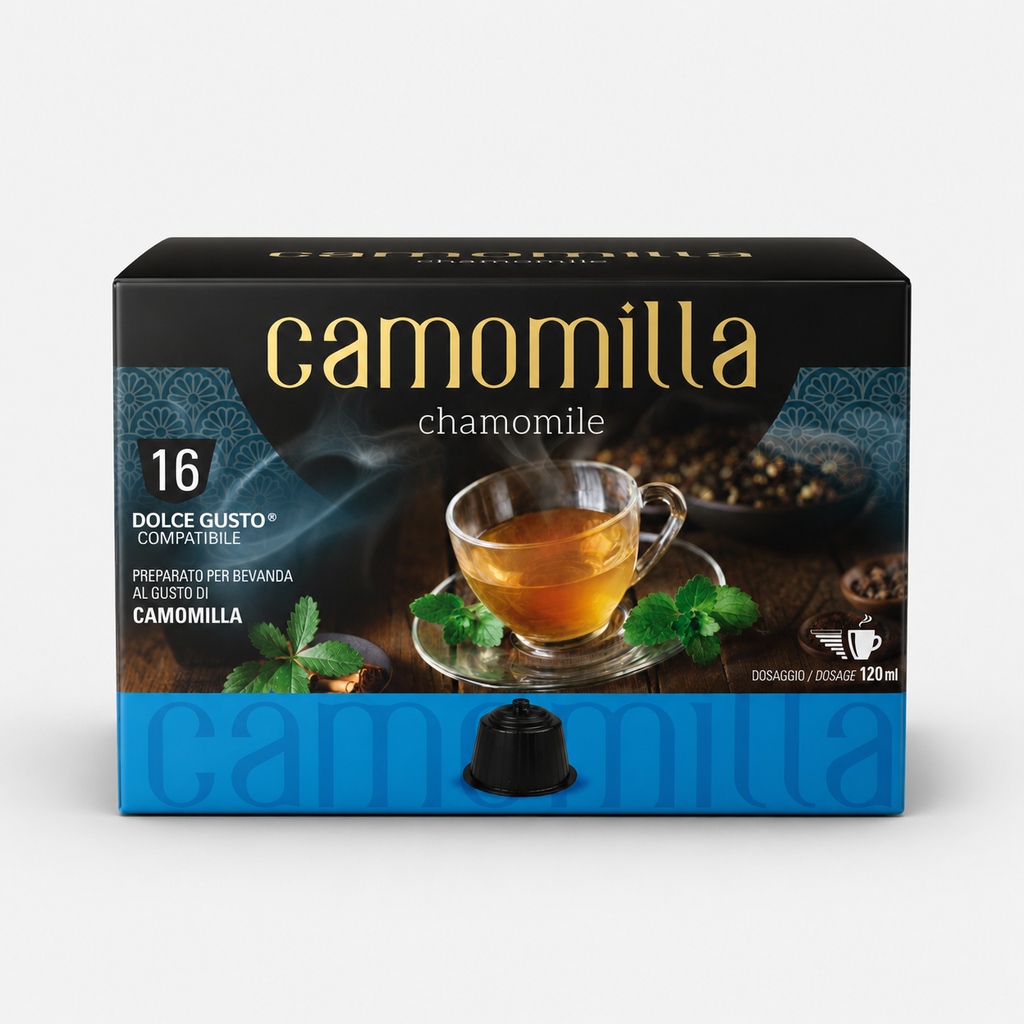 Capsule Compatibili Dolce Gusto Camomilla Zuccherata I Love Coffee