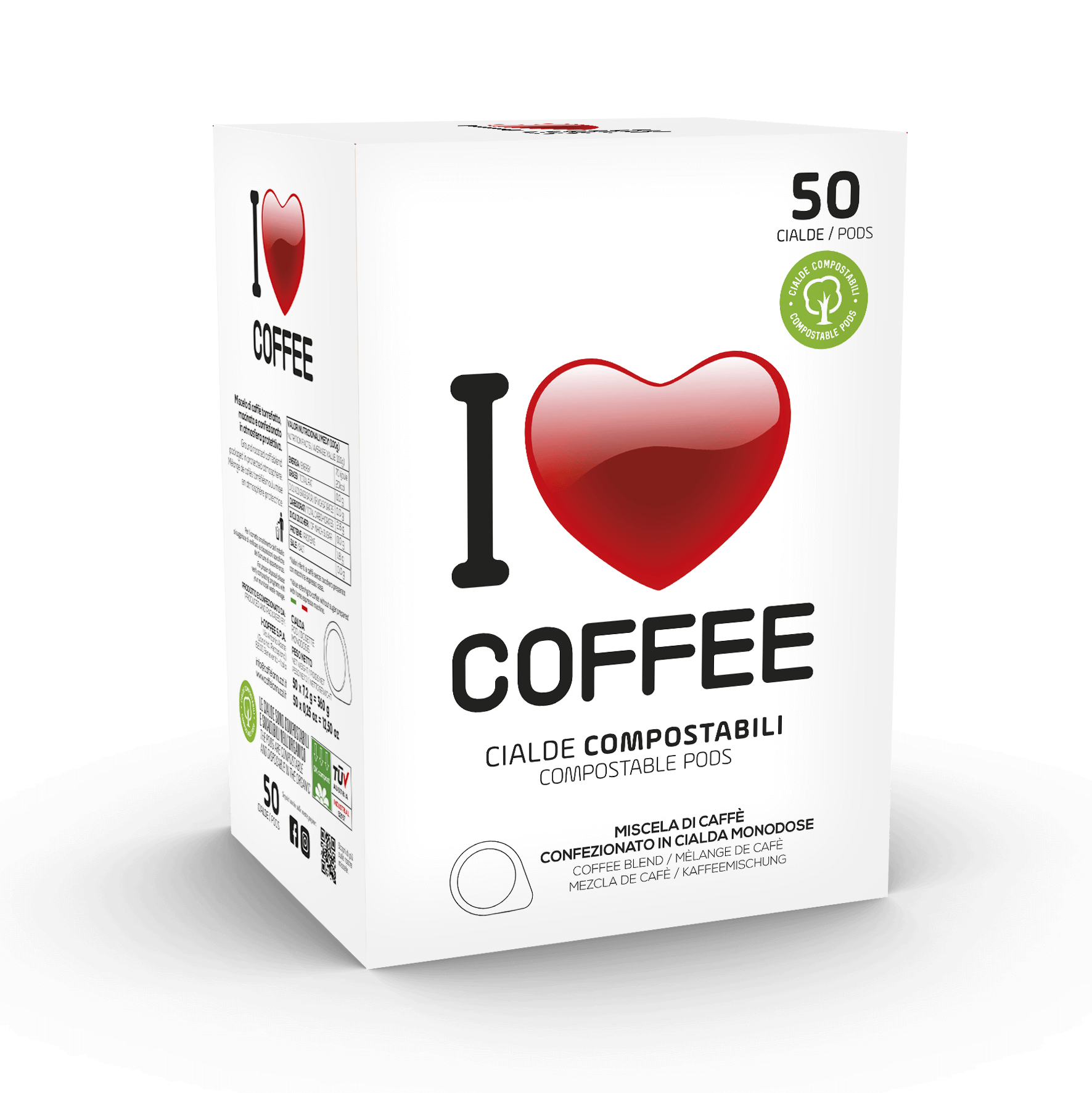 Caffè I-COFFEE – Box 50 Cialde