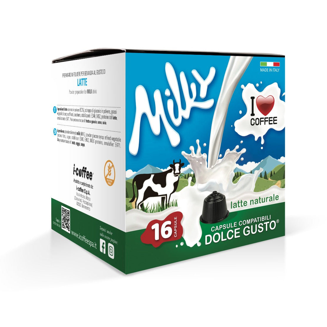 Milky - 16 Capsule Compatibili DOLCE GUSTO