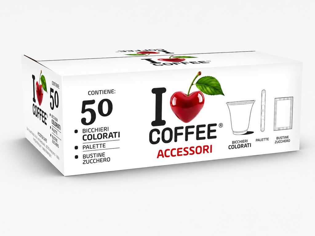 Kit Accessori I Love Coffee