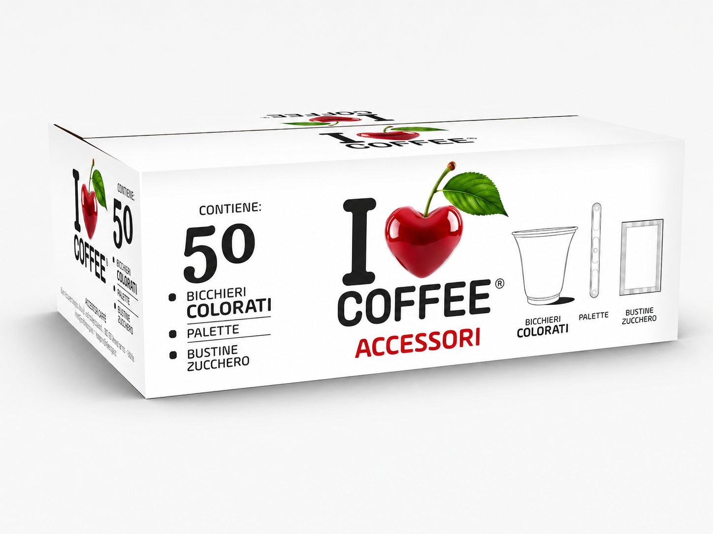 Kit Accessori I Love Coffee