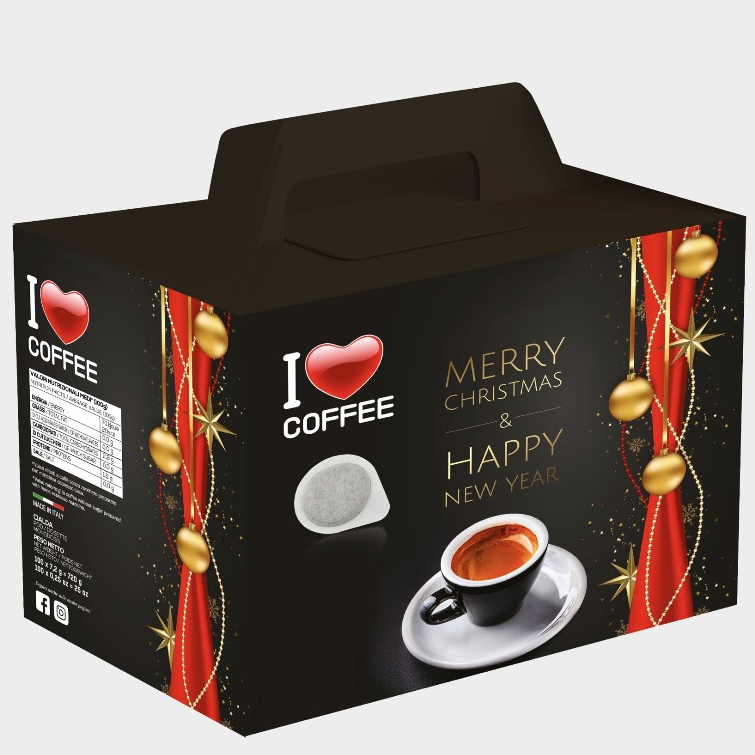 Caffè I-COFFEE - Box 150 cialde Natalizia