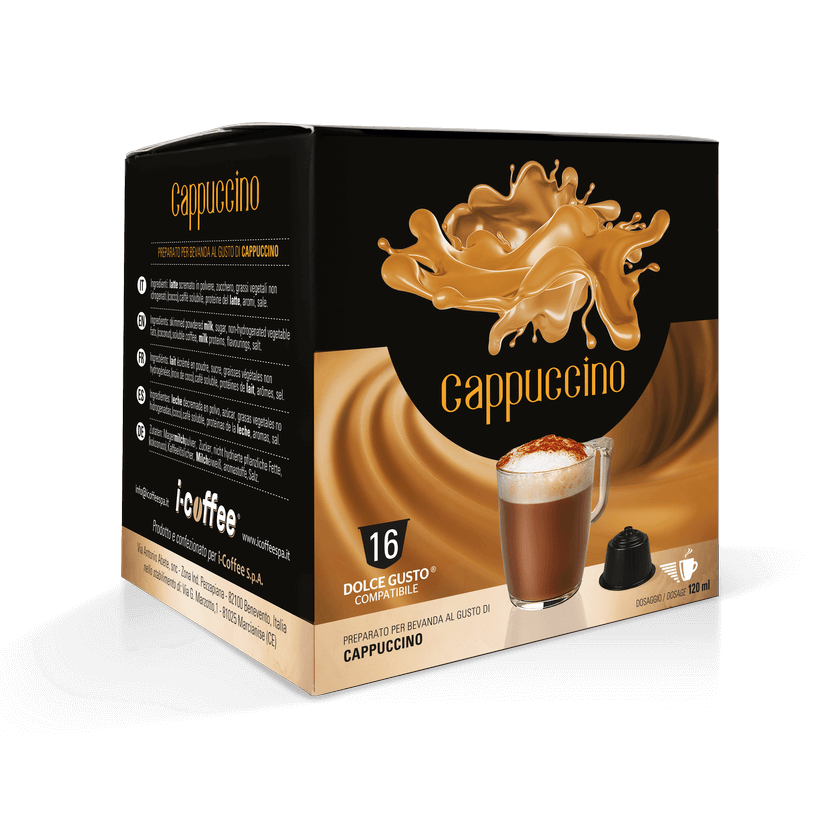 Cappuccino - 16 Capsule Compatibili DOLCE GUSTO