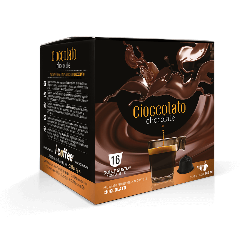 Cioccolato - 16 Capsule Compatibili DOLCEGUSTO