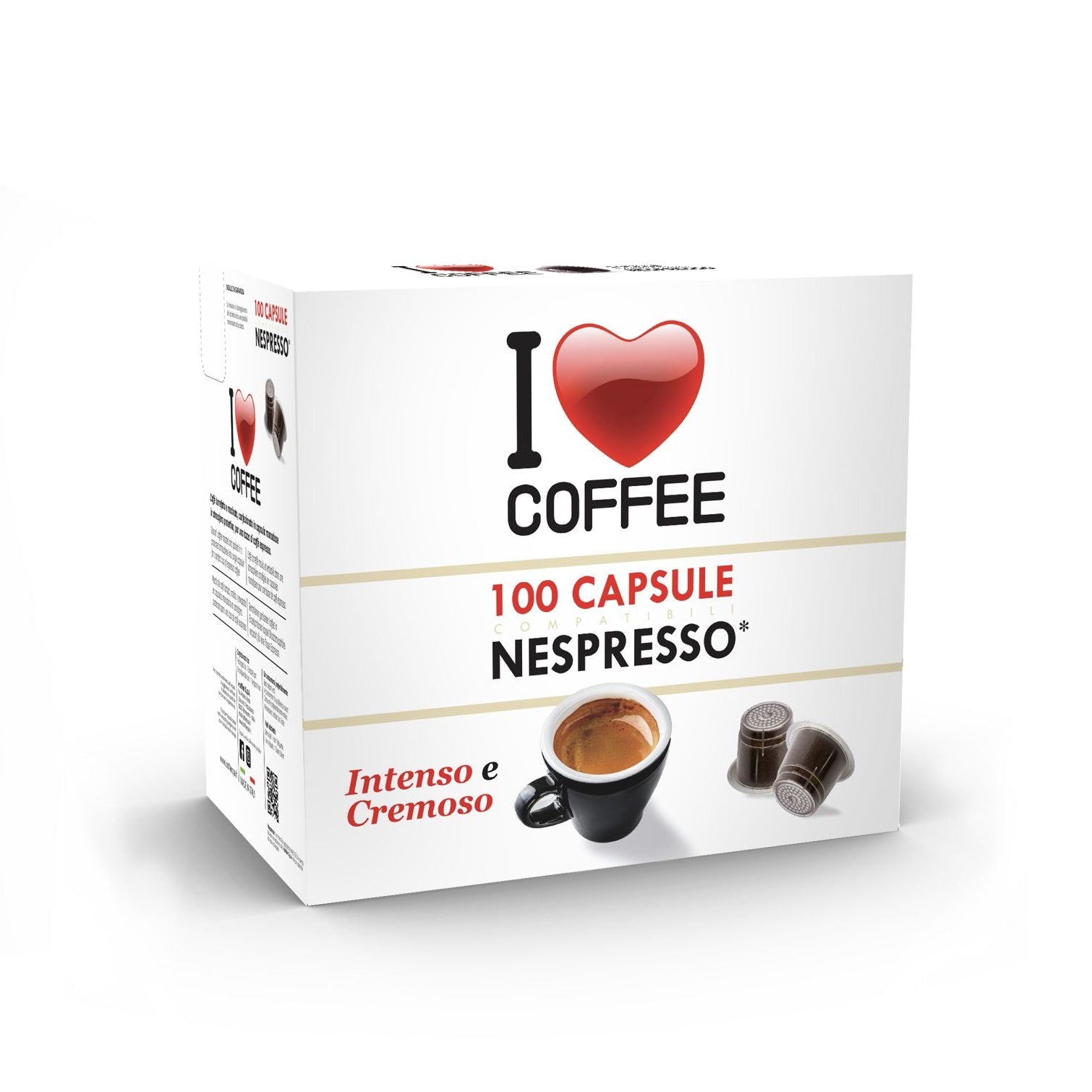 Caffè I-COFFEE – Box 100 Capsule Compatibili Nespresso