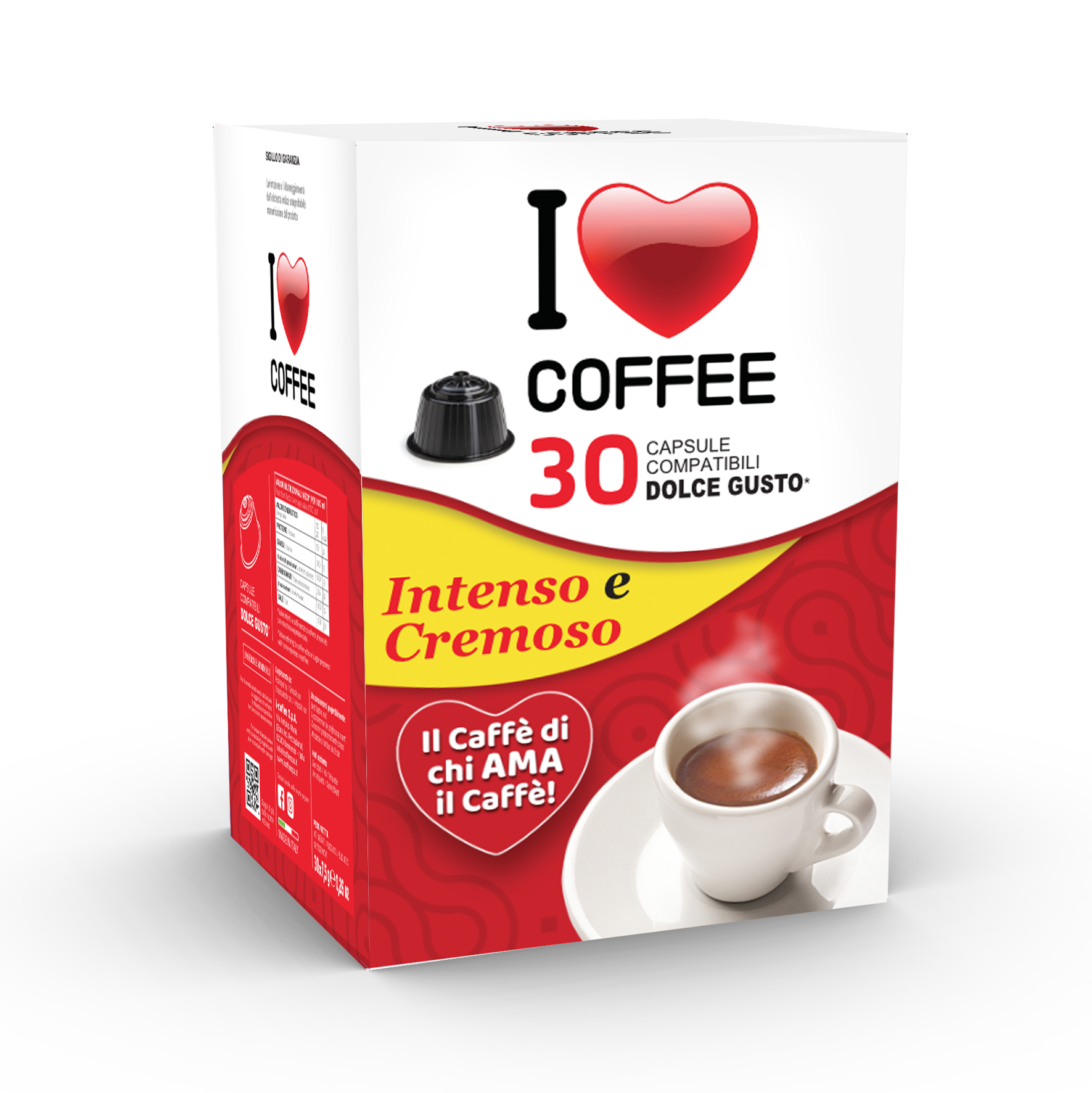 Caffè I-COFFEE – Box 30 Capsule compatibili DOLCE GUSTO