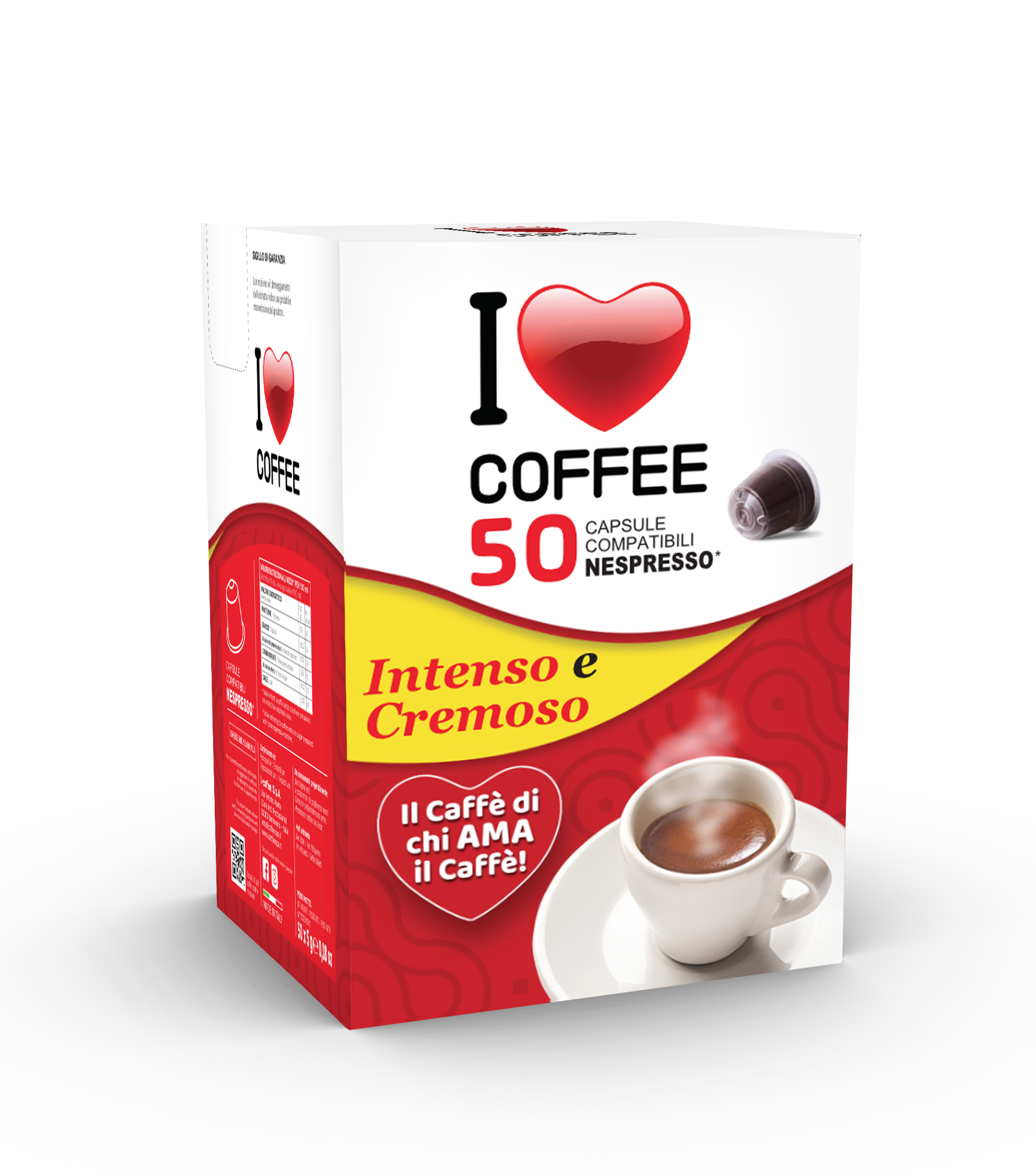 Caffè I-COFFEE – Box 50 Capsule Compatibili Nespresso