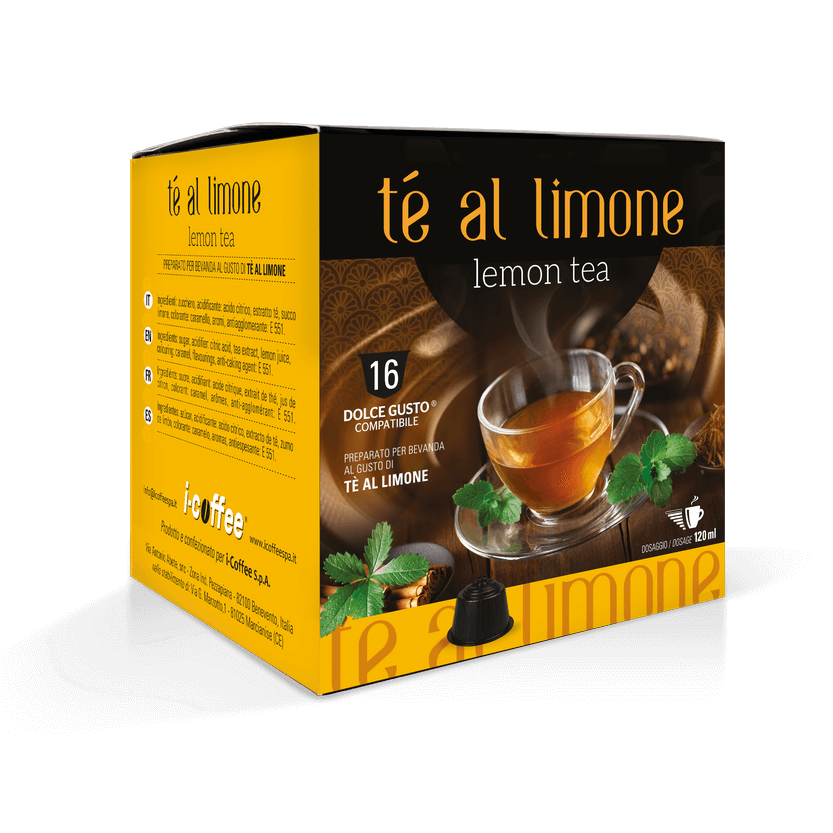 Té al limone  - 16 Capsule Compatibili DOLCE GUSTO